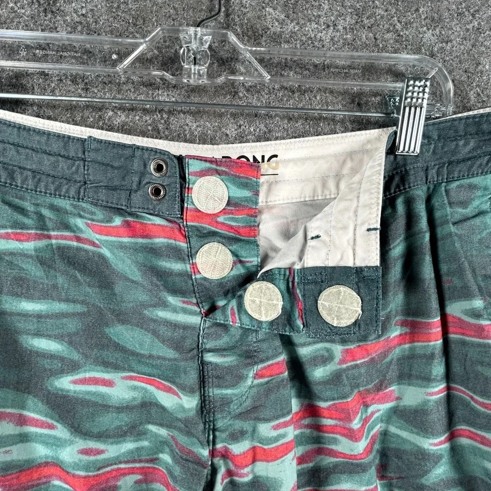 Billabong All Day Sunset‎ Lo Tides Board Shorts Mens Blue Orange Water Shade